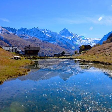 Appartement Idyllic chalet in Evolène, with view on the Dent Blanche&the mountains Extérieur photo