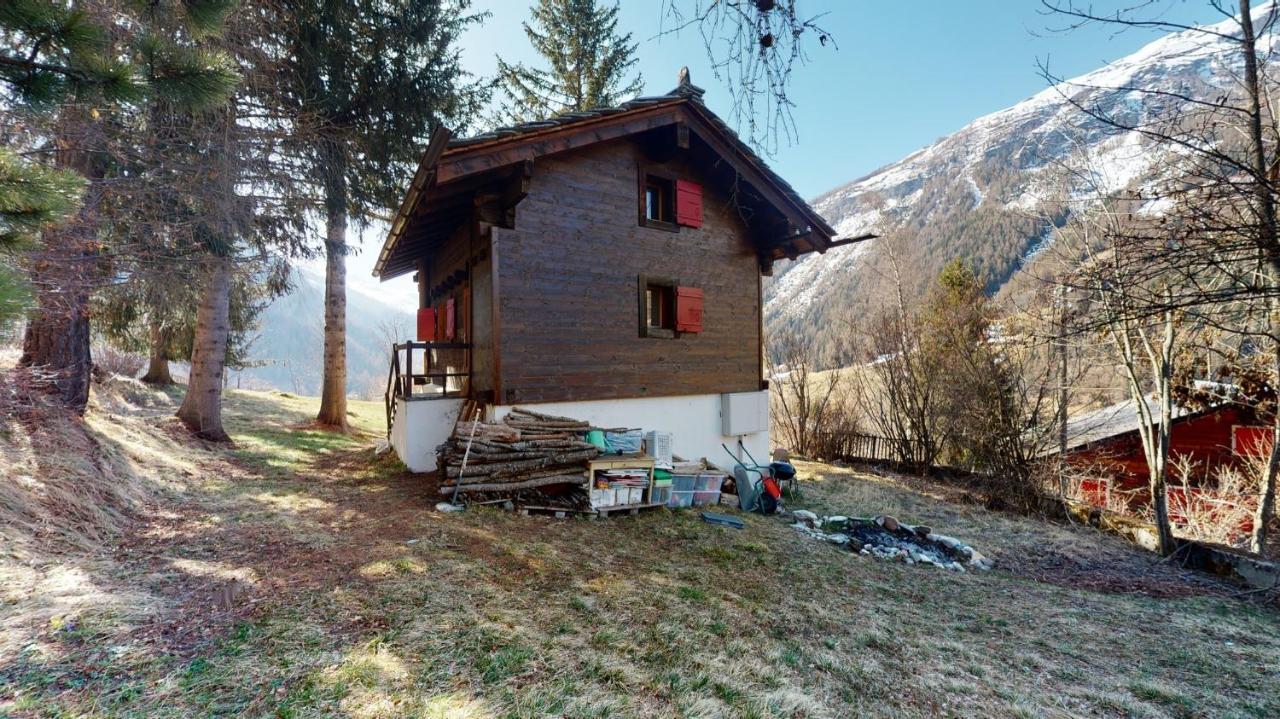 Appartement Idyllic chalet in Evolène, with view on the Dent Blanche&the mountains Extérieur photo