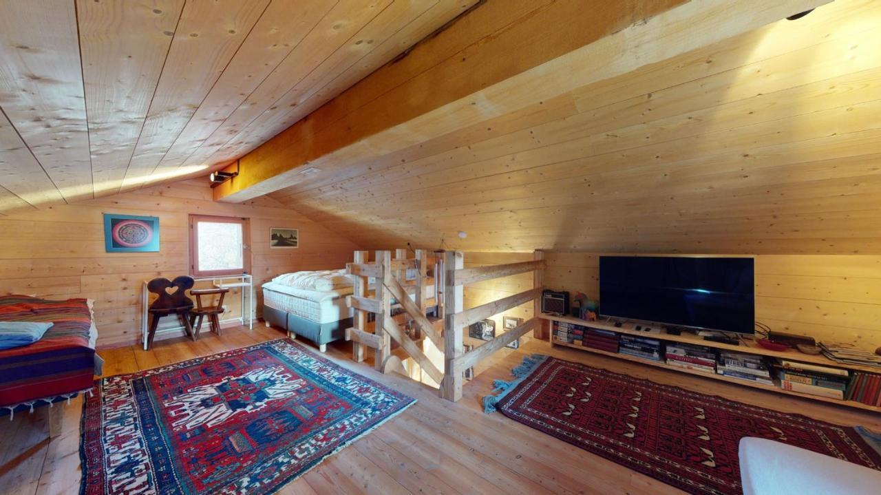 Appartement Idyllic chalet in Evolène, with view on the Dent Blanche&the mountains Extérieur photo