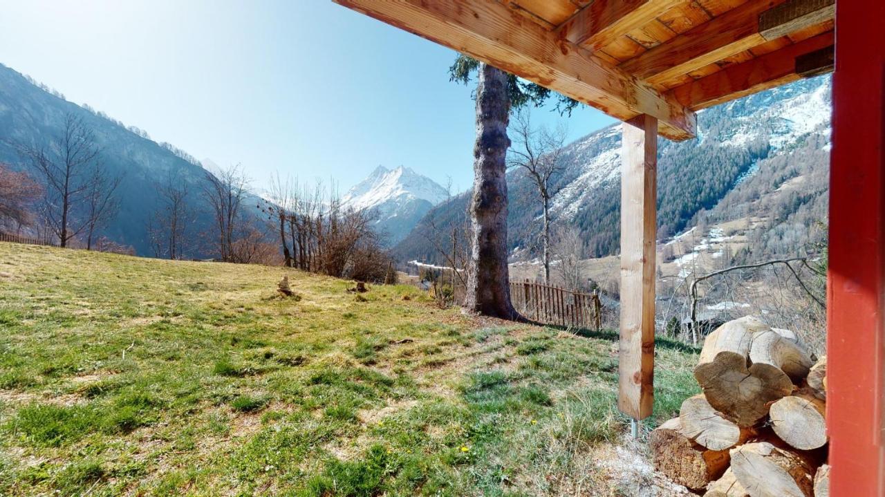 Appartement Idyllic chalet in Evolène, with view on the Dent Blanche&the mountains Extérieur photo