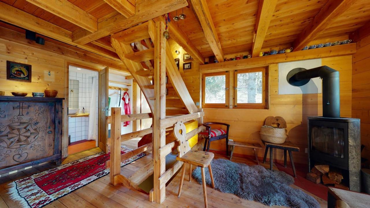 Appartement Idyllic chalet in Evolène, with view on the Dent Blanche&the mountains Extérieur photo